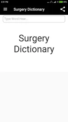 Surgery Dictionary android App screenshot 4